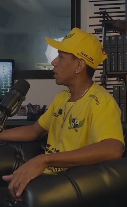 Presidente do projeto em podcast